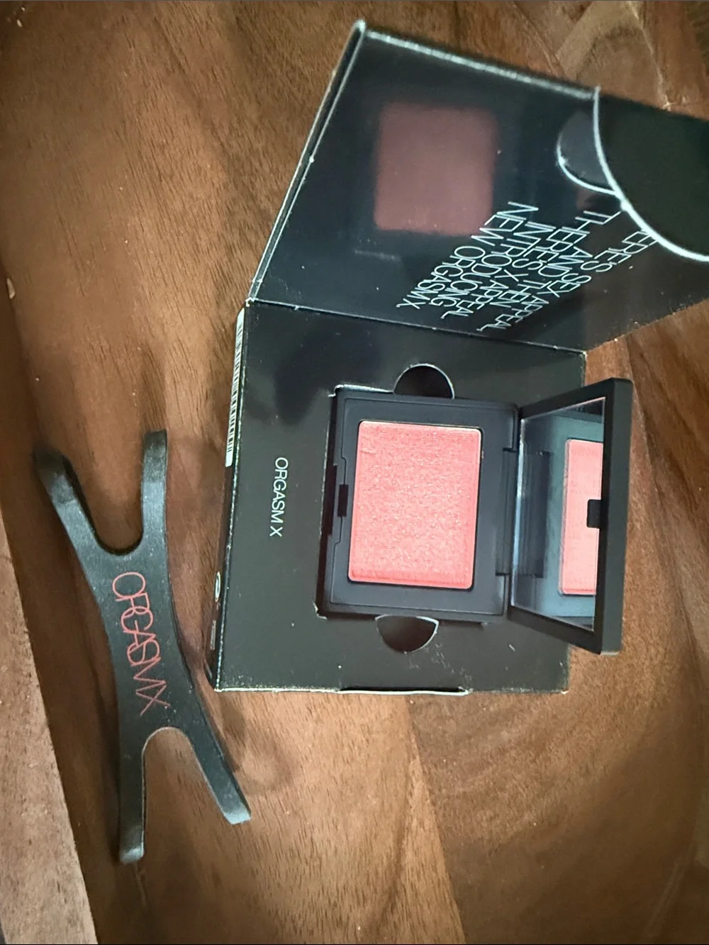 NARS Cream Blush Compact - Black with Pink Logo